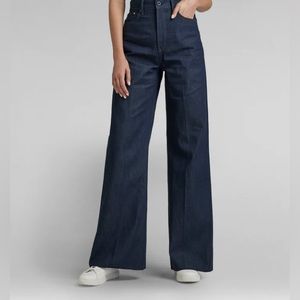 G-Star Raw Deck Ultra High Wide Leg Denim